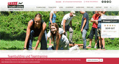 Desktop Screenshot of easi-teamtraining.de